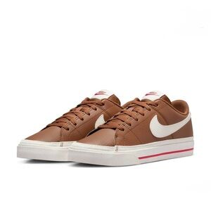 Nike Court Legacy Next Nature 'Light British Tan Fire Red Sail' Women’s Shoes